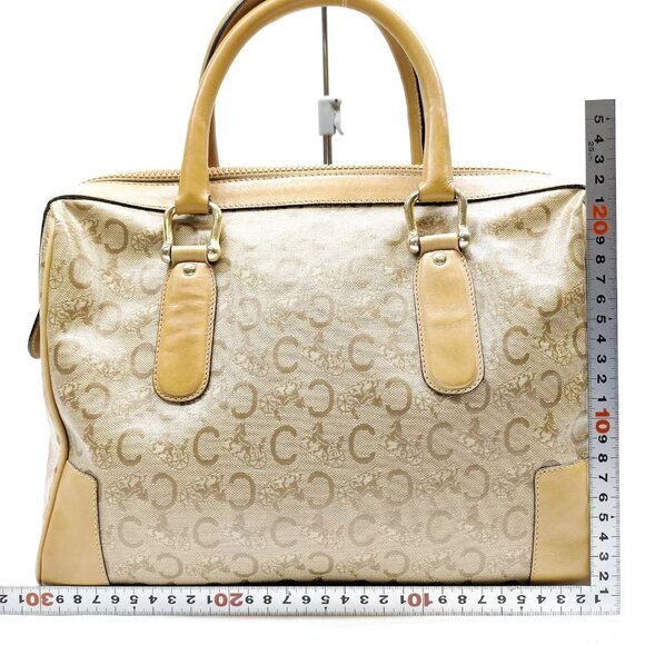 CELINE Hand Bag Brown Coated Canvas 3716222 - Picture 2 of 9